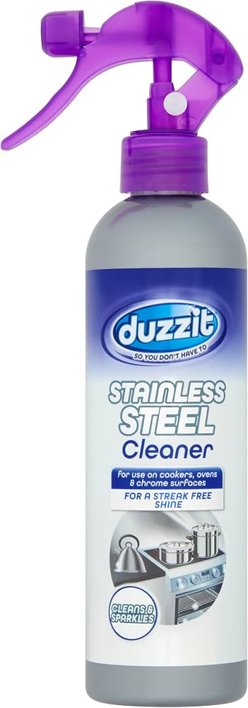 اسپری تمیزکننده استیل Duzzit اروپایی حجم 400 میل
