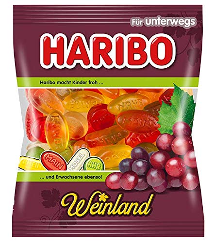 پاستیل هاریبو آلمان وگن (گیاهی) مدل weinland حجم 175 گرم