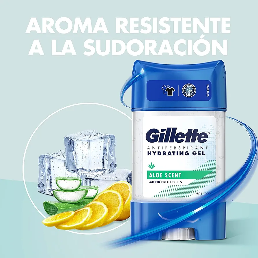 مام  ضدتعریق ژیلت ژله ای مدل aloe scent حجم 70 میل